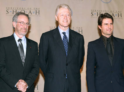 Bill Clinton Steven Spielberg Tom Cruise